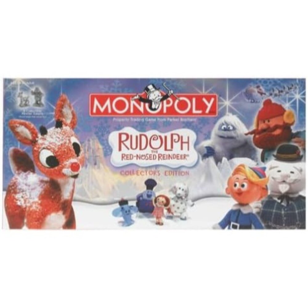 Monopoly Rudolph The Red Nosed Reindeer Like New! - Picture 1 of 3